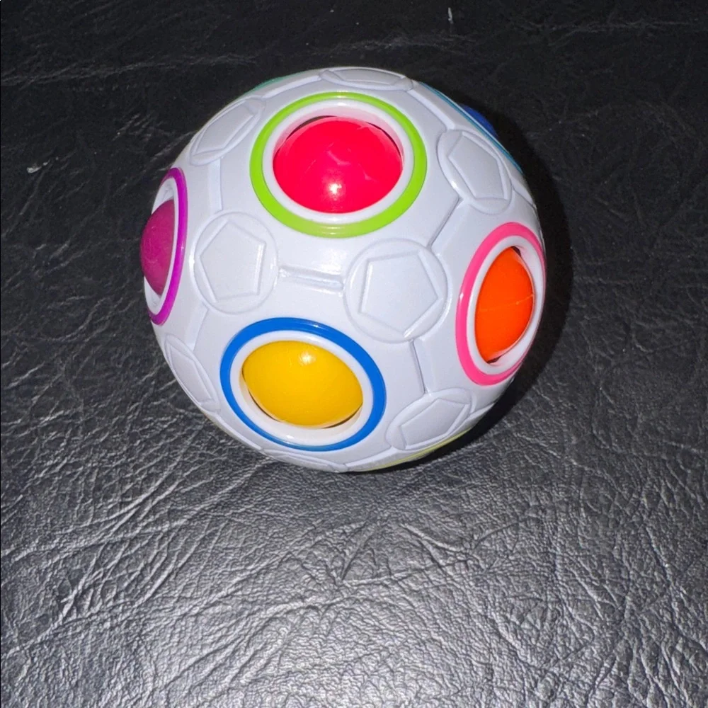 Fidget Toy Bundle One Dumpling & One Color Shifting Rainbow Ball
